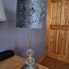 Grey Table Lamp