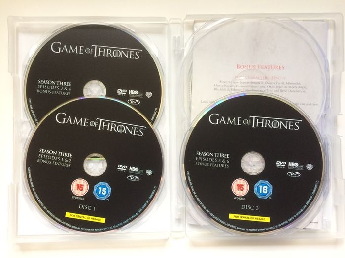 Game Of Thrones (Complete Collection 1-8 + Conquest & Rebellion) [DVD TV Boxsets]