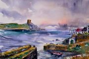 Coliemore Harbour  watercolour