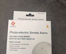 Electric smoke alarm