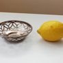 Vintage Viners silver plated Pierced pattern small bowl Image 2