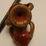 Two Small Vase Ornaments - Brown n Gold - Read Carefully - # Image 3