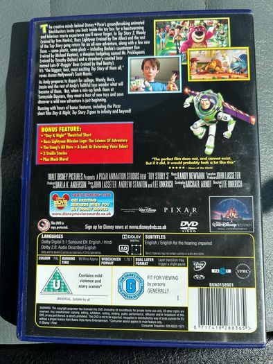 Toy Story 3 dvd