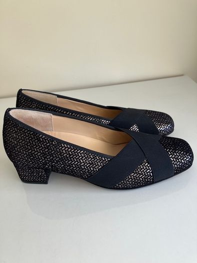 Hassia Premium Comfort Pumps, Navy, UK6/39