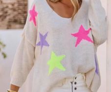 Ladies Star Jumper