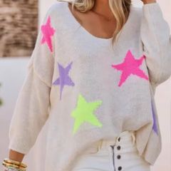 Ladies Star Jumper