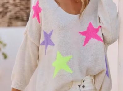 Ladies Star Jumper