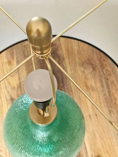 large green lamp