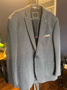 Venti Grey Textured Blazer size 56 - Smart Casual, Excellent Condition