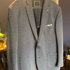 Venti Grey Textured Blazer size 56 - Smart Casual, Excellent Condition