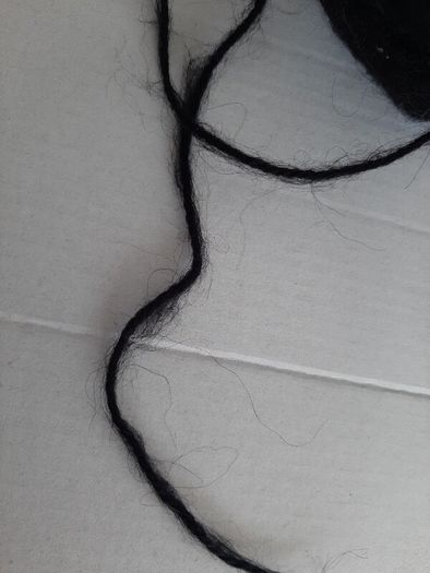 New wool Black 100g double knit