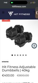 adjustable dumbells