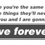Oasis T shirt Live forever lyrics Multiple sizes available SMALL-XXXL Image 2