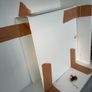 Single bed frame Ikea Nordli and Headboard Image 6