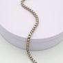 Vintage 925 Sterling Silver Chunky Box Chain Bracelet Image 7