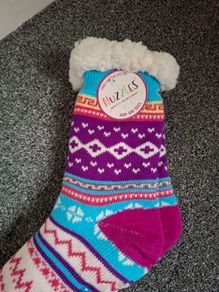 Nuzzles slipper socks