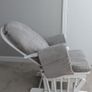 Maternity rocking chair and stool Image 7