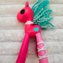 Lalaloopsy Ponies Pinkpetal approx. 12 cm. Used Please see photos Image 2