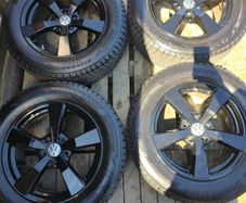 17" Black 5x112 Alloys Clean