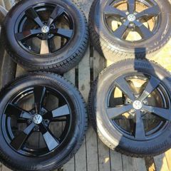 17" Black 5x112 Alloys Clean
