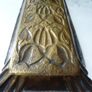 Original Art Nouveau Brass Dressing Table Pieces. Photo Frame and Repousse Tray Image 5