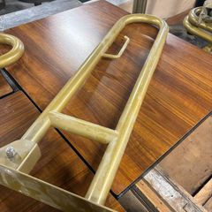 Brass finish wall mounted grab rail 30 euro each