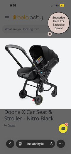Doona X & Isofix Base