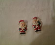 Santa Claus Badges for Sale  x 2
