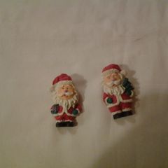 Santa Claus Badges for Sale  x 2