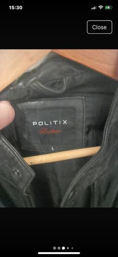 leather jacket politix