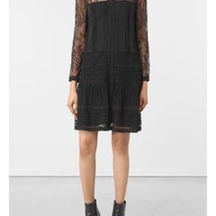 All Saints Lace Dress UK10