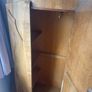 Two vintage 1960's wooden wardrobes Image 4