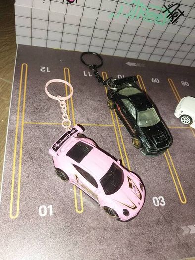 Hotwheels Formula 1 Custom Key Chains