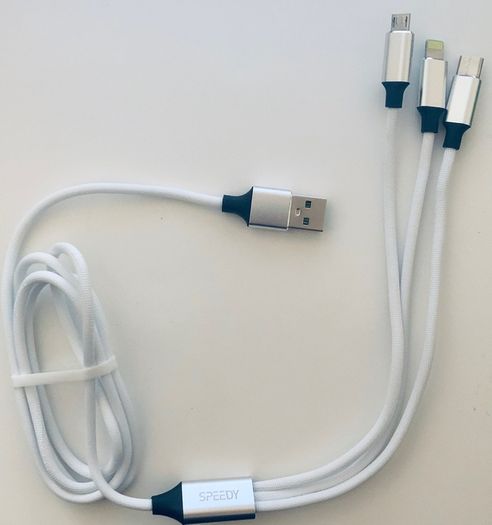 3in1 USB Fast Charging  Cable was Euro 10.90
