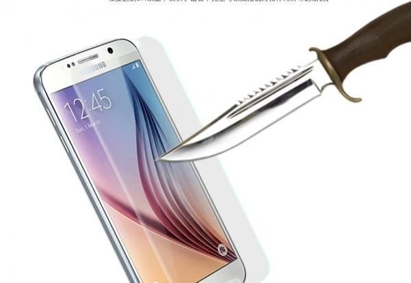 Tempered Glass Film for Samsung Galaxy S6 Edge -Transparent