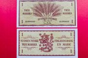 Finland  1  Markka   1963  PICK 98   UNC