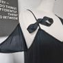 Vintage Y2K Irish designer John Rocha little black dress S M 10 12 cocktail party summer wedding Image 6