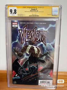 CGC Signature Series 9.8 Graded Copy of Venom #1