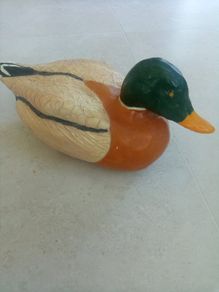 Ornamental.  Stone.  Duck