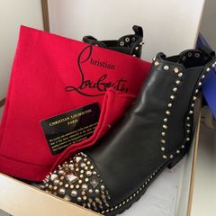 Christian Louboutin Chase A Clou Flat Boots