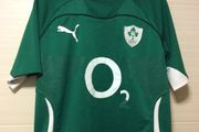 Ireland Rugby Jersey. Season 2009-2011. Official Puma Mens Home Jersey. Authentic Original From 2009. Not A Modern Day Remake.