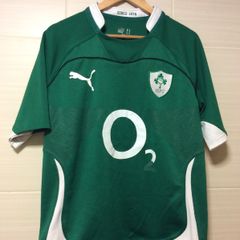 Ireland Rugby Jersey. Season 2009-2011. Official Puma Mens Home Jersey. Authentic Original From 2009. Not A Modern Day Remake.