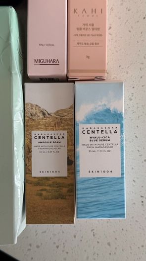 Korean and other skincare new