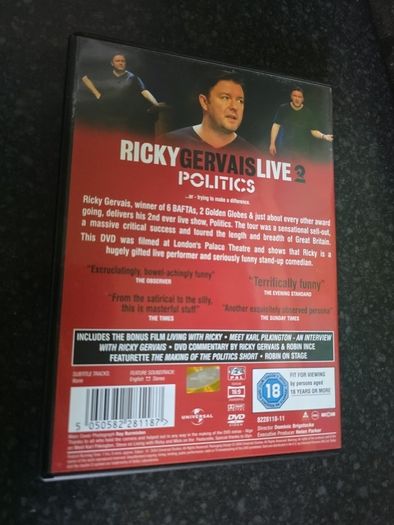 Ricky Gervais DVD