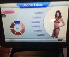 Laser diode hair removal