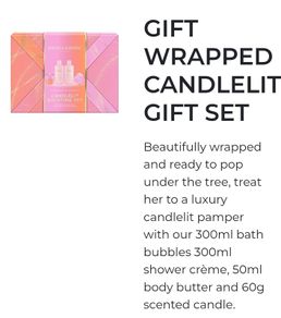gift set bath