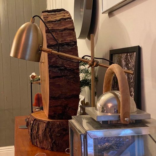 Artisan Handmade Wooden Freestanding Clock - Large 60cm Silent Timepiece