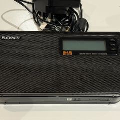 Sony XDR-S55DAB Portable DAB FM Digital Radio - Black (With Power Lead)