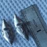Vintage sterling silver earrings Image 4