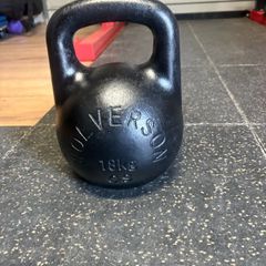 Wolverson Metal 18kg Kettlebell, Save 59 Euro On Price New!!
